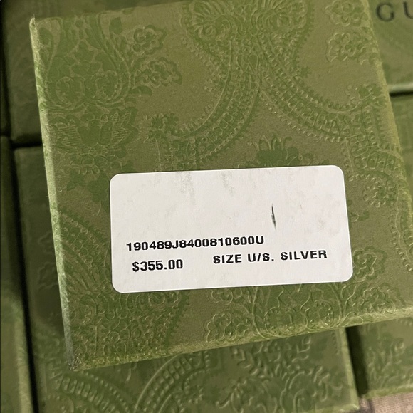 Authentic, Gucci Olive Green BOXES ONLY AND SMALL DUST BAGS - Picture 6 of 6